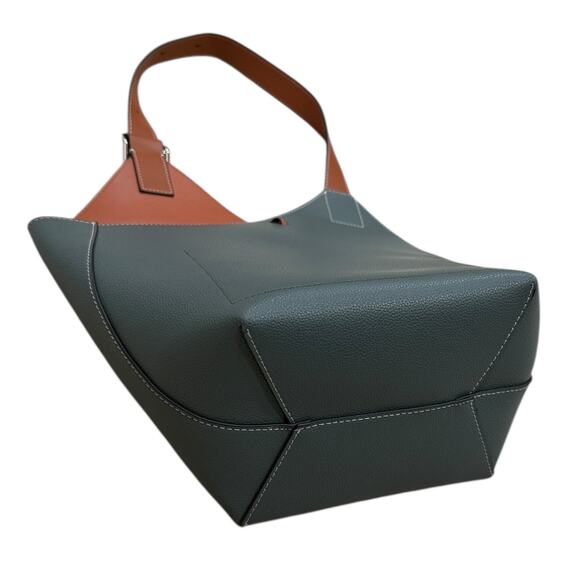 MDBM Maison de Beaute Marseilles Cholet Structured Napa Leather Tote - Picture 3 of 12